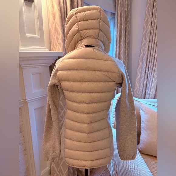 Salewa Oatmeal Down and Knit Hybrid Jacket - Picture 5 of 6